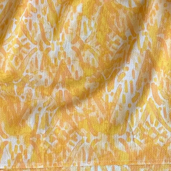 NWT Lularoe Daisy ruffle strap tank top yellow size L - Picture 6 of 7